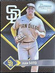 Juan Soto [Black] #ST-19 Baseball Cards 2023 Bowman Sterling Tek Prices