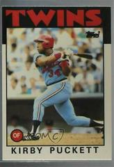 Kirby Puckett #329 Baseball Cards 1986 Topps Tiffany Prices