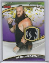Braun Strowman [Purple] #18 Wrestling Cards 2019 Topps WWE Money in the Bank Prices