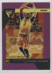 Jalen Duren [Purple] #6 Basketball Cards 2022 Panini Chronicles Draft Picks Flux Prices