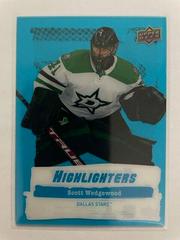 Scott Wedgewood #HL-12 Hockey Cards 2022 Upper Deck Highlighters Prices