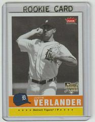 Justin Verlander [Black & White] Baseball Cards 2006 Fleer Tradition Prices