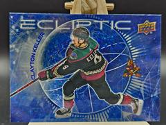 Clayton Keller [Sparkle] #EC-17 Hockey Cards 2023 Upper Deck Ecliptic Prices