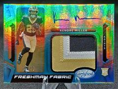 Kendre Miller [Teal] #FFMS-37 Football Cards 2023 Panini Certified Freshman Fabric Mirror Signatures Prices