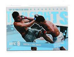 Tyson Griffin vs Rafael dos Anjos Ufc Cards 2010 Topps UFC Main Event Top 10 Fights of 2009 Prices