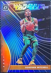 Donovan Mitchell [Blue] #1 Basketball Cards 2019 Panini Donruss Optic All Clear for Takeoff Prices