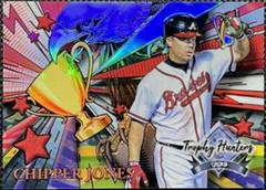 Chipper Jones [Red] #RL-26 Baseball Cards 2022 Stadium Club Chrome Trophy Hunters Prices