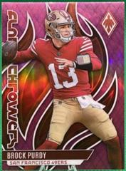 Brock Purdy [Pink] #FLA-12 Football Cards 2023 Panini Phoenix Flame Throwers Prices