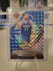 Luka Doncic [Reactive Blue] #7 Basketball Cards 2022 Panini Mosaic Epic Performers Prices