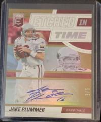 Jake Plummer [Gold] #ET-JP Football Cards 2022 Panini Donruss Elite Etched in Time Signatures Prices