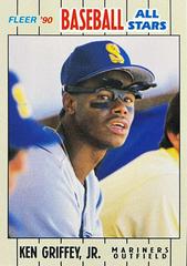 Ken Griffey Jr. Baseball Cards 1990 Fleer Baseball All-Stars Prices