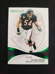 Brian Urlacher [Emerald] #20 Football Cards 2019 Panini Immaculate Collection Prices