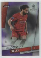 Mohamed Salah [Purple Refractor] Soccer Cards 2019 Finest UEFA Champions League Prices
