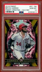 Bryce Harper [Gold Refractor] #FC-BH Baseball Cards 2018 Topps Finest Cornerstones Prices