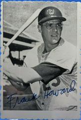 Frank Howard #16 Baseball Cards 1969 Topps Deckle Edge Prices