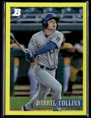 Darryl Collins [Chrome Prospect Yellow] Baseball Cards 2021 Bowman Heritage Prices