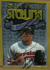 Albert Belle [w/ Coating] #9 Baseball Cards 1996 Finest Prices