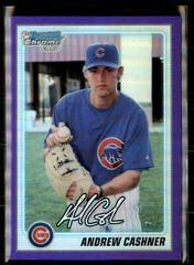 Andrew Cashner [Purple Refractor] #BCP5 Baseball Cards 2010 Bowman Chrome Prospects Prices