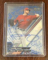 Chris Sale [Autograph Blackout] #CSA Baseball Cards 2017 Topps High Tek Prices