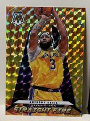 Anthony Davis Basketball Cards 2021 Panini Mosaic Straight Fire Prices