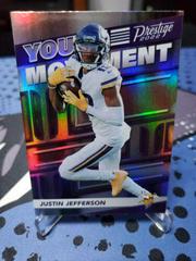 Justin Jefferson #YM-19 Football Cards 2022 Panini Prestige Youth Movement Prices