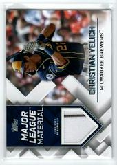 Christian Yelich Baseball Cards 2022 Topps Major League Material Relics Prices