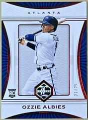 Ozzie Albies [Ruby] Baseball Cards 2018 Panini Chronicles Limited Prices