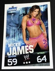 Mickie James Wrestling Cards 2009 Topps WWE Slam Attax Prices