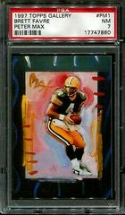 Brett Favre #PM1 Football Cards 1997 Topps Gallery Peter Max Prices