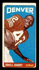 Odell Barry #45 Football Cards 1965 Topps Prices