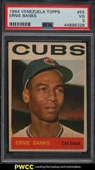 Ernie Banks #55 Baseball Cards 1964 Venezuela Topps Prices