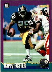 Barry Foster #94 Football Cards 1994 Panini Score Prices