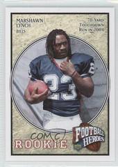 Marshawn Lynch #93 Football Cards 2007 Upper Deck Football Heroes Prices