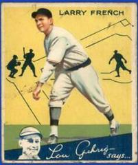 Larry French #79 Baseball Cards 1934 World Wide Gum Prices