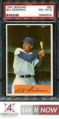 Bill Goodman [.972/ .985 Field Avg.] #82 Baseball Cards 1954 Bowman Prices