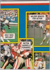 Team Action Puzzle [Top, 1st Row Middle] Football Cards 1987 Topps American UK Prices