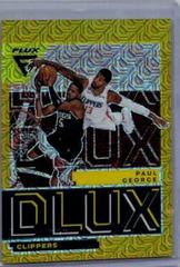 Paul George [Gold Mojo] #12 Basketball Cards 2022 Panini Flux D Lux Prices