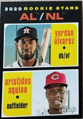 Aristides Aquino, Yordan Alvarez [French Text] #54 Baseball Cards 2020 Topps Heritage Prices