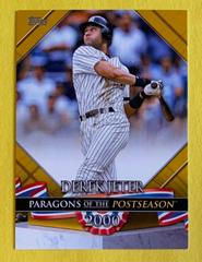 Derek Jeter [Gold] #PP-1 Baseball Cards 2022 Topps Update Paragons of the Postseason Prices