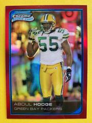 Abdul Hodge [Red Refractor] #6 Football Cards 2006 Bowman Chrome Prices
