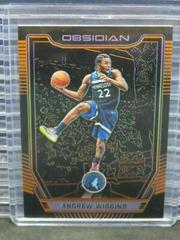 Andrew Wiggins [Orange] #52 Basketball Cards 2018 Panini Obsidian Prices