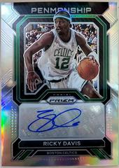 Ricky Davis [Silver] #PNM-RDV Basketball Cards 2022 Panini Prizm Penmanship Autographs Prices