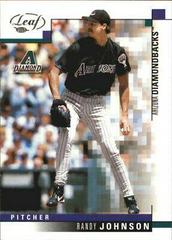 Randy Johnson #128 Baseball Cards 2003 Leaf Prices