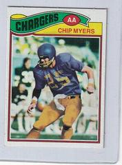 Chip Myers #109 Football Cards 1977 Topps Mexican Prices