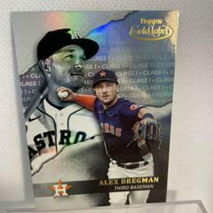 Alex Bregman [Class 1] #44 Baseball Cards 2020 Topps Gold Label Prices