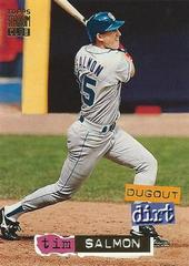 Tim Salmon #8 of 12 Baseball Cards 1994 Stadium Club Dugout Dirt Prices