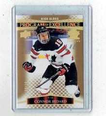 Connor Bedard [High Gloss] #107 Hockey Cards 2022 Upper Deck Team Canada Juniors Prices