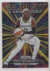 Arike Ogunbowale [Gold] #14 Basketball Cards 2022 Panini Prizm WNBA Fearless Prices