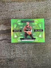 Damian Lillard [Green Flood] #25 Basketball Cards 2021 Panini Obsidian Pitch Black Prices
