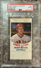 Fred Lynn #51 Baseball Cards 1977 Hostess Twinkies Hand Cut Prices